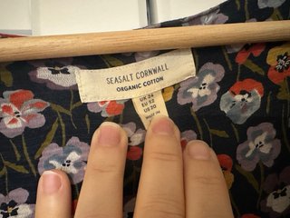 Vestido midi floral Seasalt Cornwall T.52