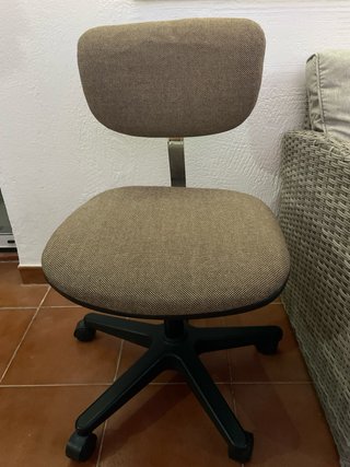 Silla de escritorio juvenil tapizada