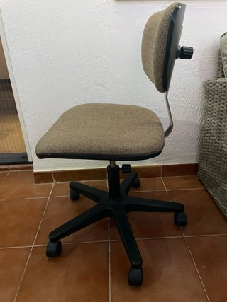 Silla de escritorio juvenil tapizada
