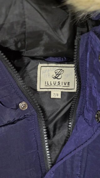Abrigo niño ILLUSIVE LONDON azul
