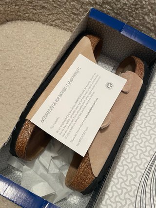 Sandalias Birkenstock Arizona Beige/Marrón