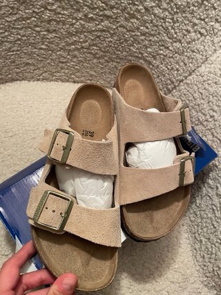 Sandalias Birkenstock Arizona Beige/Marrón