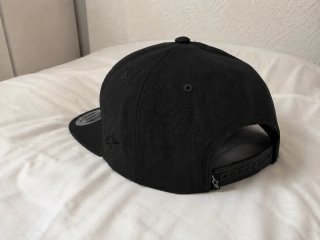 Gorra Alpinestars negra Snapback visera plana
