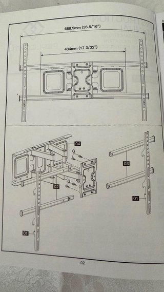 Soporte TV pared PERLESMITH 37-85” articulado