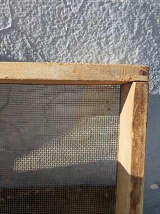 Zarandas artesanales de madera