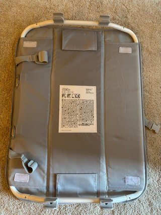 Cuna de viaje con colchón y cambiador