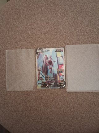 Carta Pokemon Mewtwo V Full Art