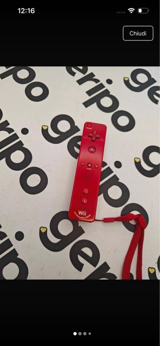 Telecomando Wii Rosso