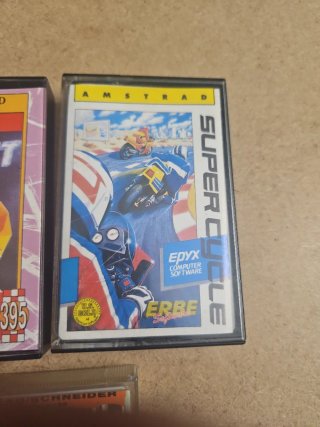 Pack 3 Amstrad CPC: Super Cycle + Terminus + Tempe