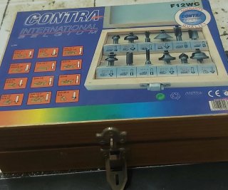 Juego de fresas para madera "Contra internacional)