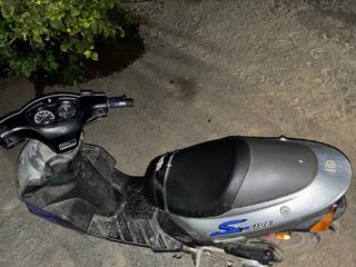 Moto 49cc Scooter Azul y Plata