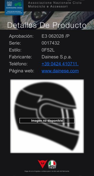 Casco AGV K6 Talla S + Visera Oscura