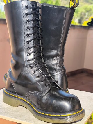 Botas Dr Martens punta de acero 14 agujeros n° 38