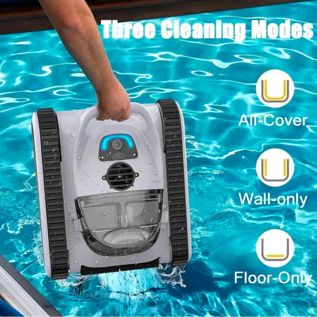 Limpiafondos Piscina Inalámbrico 7800 mAh