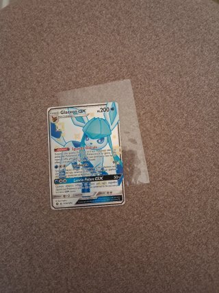 Carta Pokemon Glaceon GX Shiny