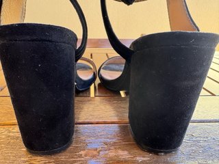 Sandalias Verano Tacón Negro
