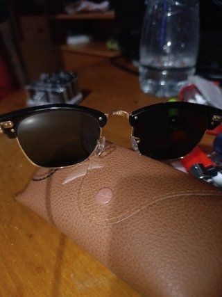 Gafas Ray-Ban Clubmaster Negro/Dorado