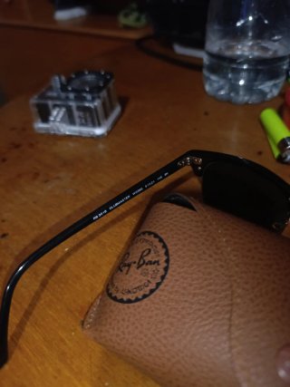 Gafas Ray-Ban Clubmaster Negro/Dorado