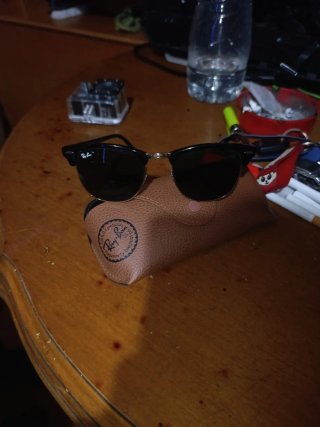 Gafas Ray-Ban Clubmaster Negro/Dorado