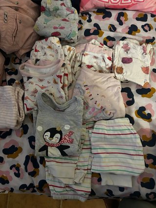 Lote Pijamas Invierno Niña