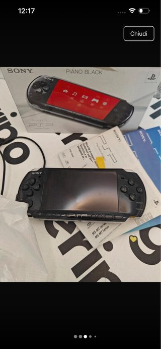 Sony PSP 3004 Console Nera