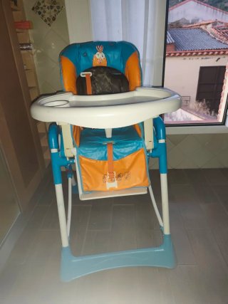 Trona de bebé con diseño de pollo