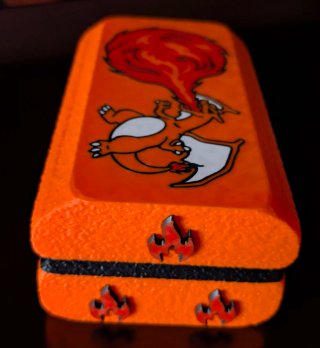 Caja Charizard 3D Almacenamiento Decorativa