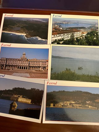Lote 6 Cartoline Ferrol