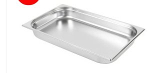 2 Bandejas Gastronorm 1/1 6.5cm