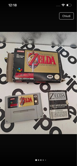 Zelda A Link to the Past SNES PAL