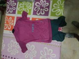 Conjunto Joma Ciclismo Rosa y Verde
