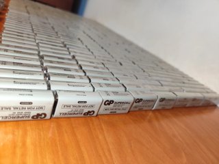 Pilas GP Supercell 9V (6F22) Nuevas