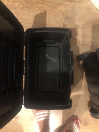 Caja de herramientas doble piso