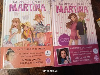 Libros de cuentos de Martina