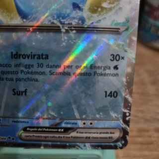 Lapras ex POR 022/088 Carta Pokémon