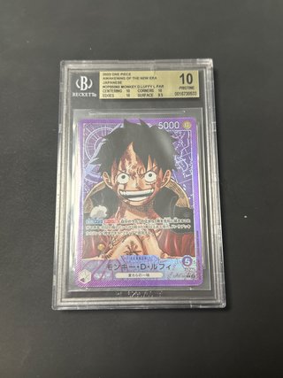One Piece Monkey D. Luffy OP05-060 BGS 10
