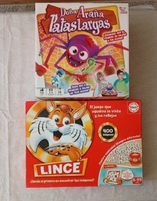 Lote juegos de mesa familiares
