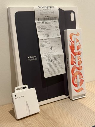 iPad Air 13" M3 512GB + Pencil Pro + Smart Folio