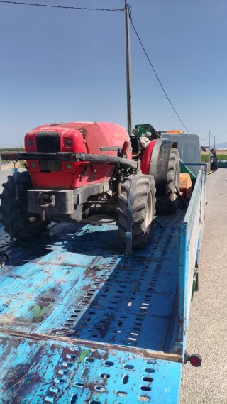 Servicio de desbroce de parcelas con tractor