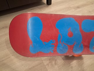 Tabla Snow Hurley + Fijaciones Burton Freestyle