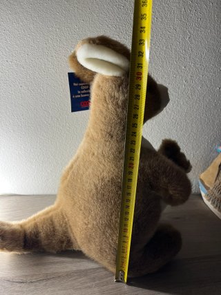 Peluche Canguro Marrone