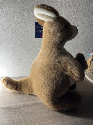 Peluche Canguro Marrone