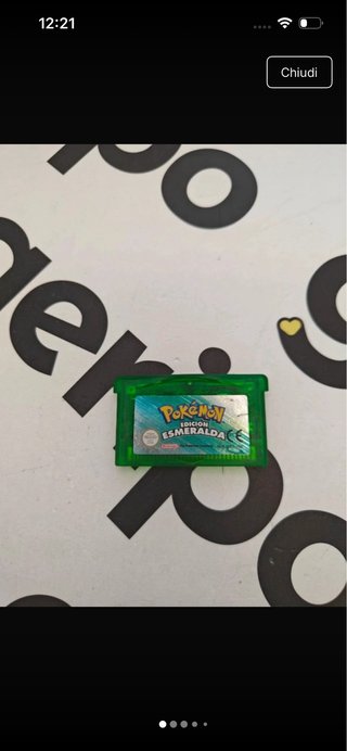 Pokémon Edición Esmeralda GBA