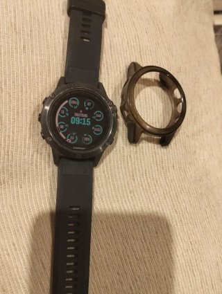 Garmin Fenix 5 Smartwatch Negro/Plata