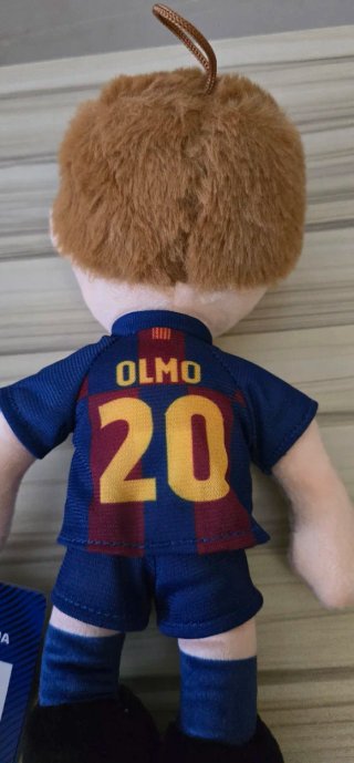 Peluche Dani Olmo – FC Barcelona 25 cm