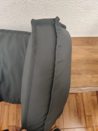 Cojín Palets Antracita 150x40x8cm