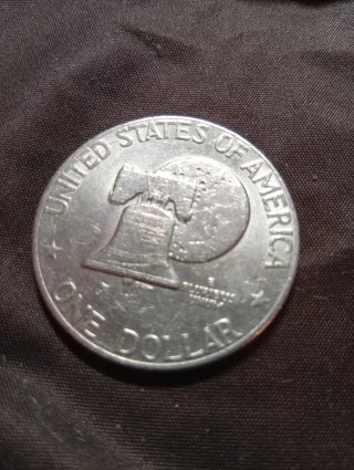 Moneta da collezione Eisenhower 1776-1976