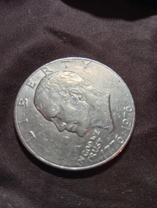 Moneta da collezione Eisenhower 1776-1976