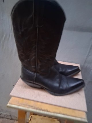 Stivali Camperos Vintage Neri
