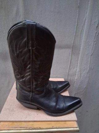Stivali Camperos Vintage Neri